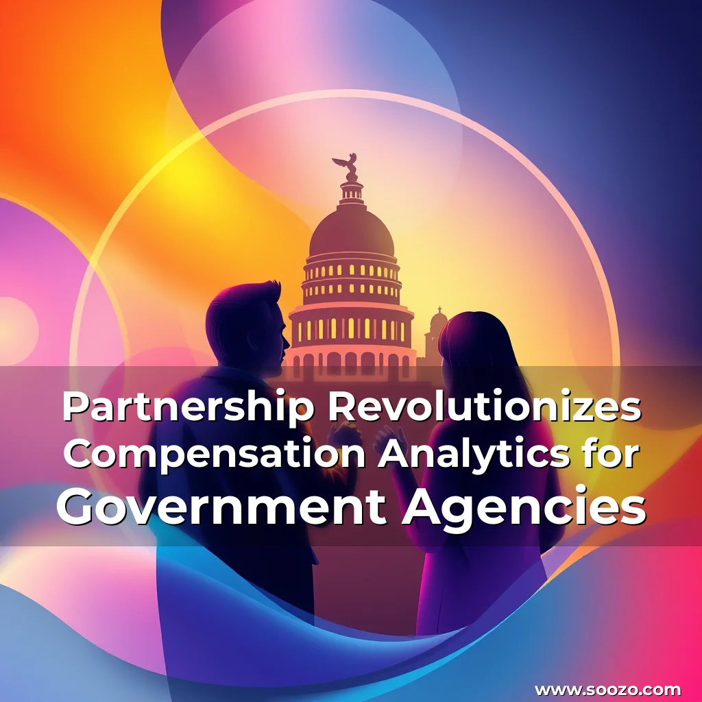 Artistic representation for Partnership Revolutionizes Compensation Analytics for Government Agencies