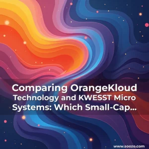 Artistic representation for Comparing OrangeKloud Technology and KWESST Micro Systems: Which Small-Cap Business Service Provider Reigns Supreme?
