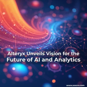 Artistic representation for Alteryx Unveils Vision for the Future of AI and Analytics