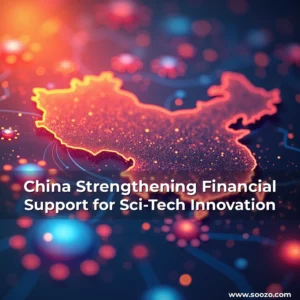 Artistic representation for China Strengthening Financial Support for Sci-Tech Innovation