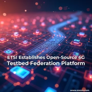 Artistic representation for ETSI Establishes Open-Source 6G Testbed Federation Platform