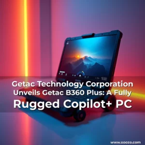 Artistic representation for Getac Technology Corporation Unveils Getac B360 Plus: A Fully Rugged Copilot+ PC
