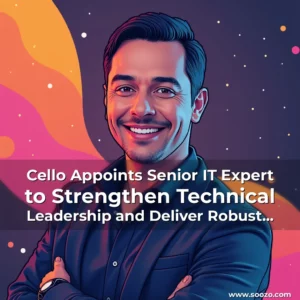 Artistic representation for Cello Appoints Senior IT Expert to Strengthen Technical Leadership and Deliver Robust Connectivity Solutions