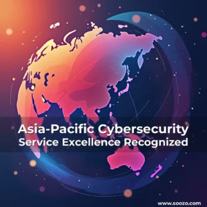 Artistic representation for Asia-Pacific Cybersecurity Service Excellence Recognized